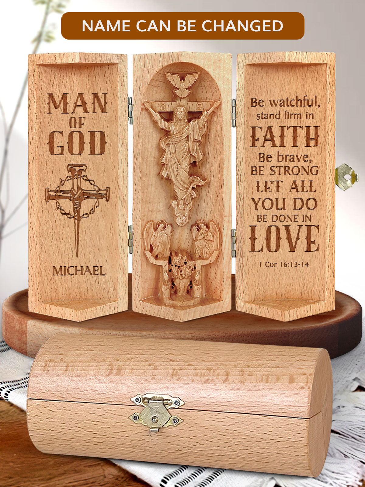 Man Of God - Personalized Jesus Sculptures HN30