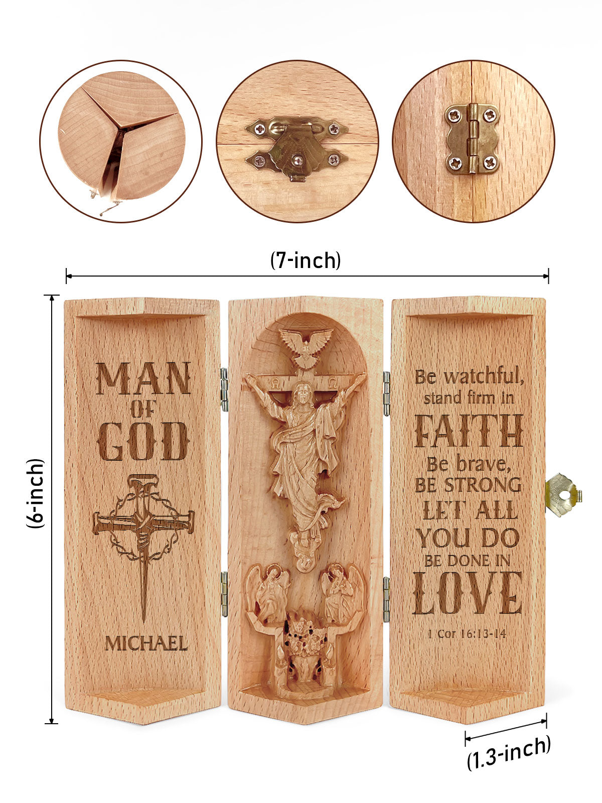 Man Of God - Personalized Jesus Sculptures HN30