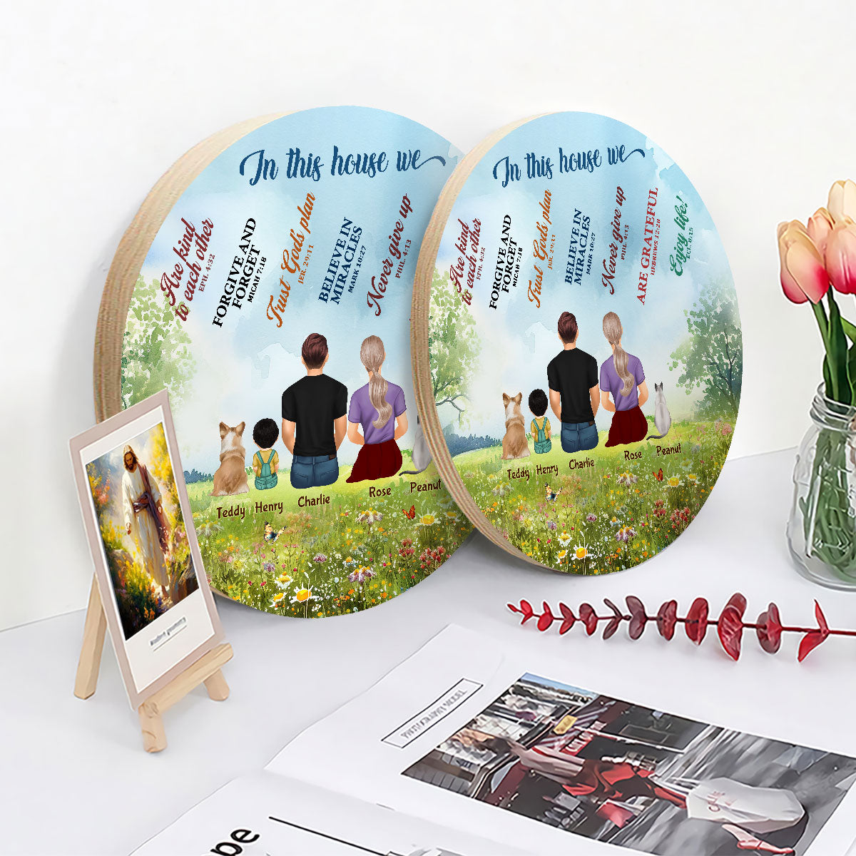 In This House - Personalized Wooden Sign FCDSTM807TA