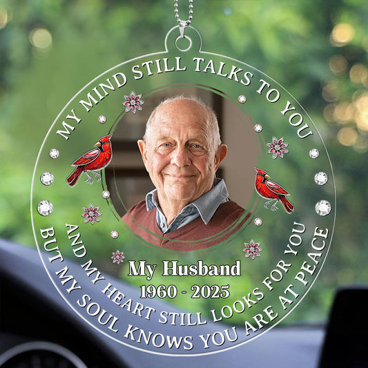 Together Beyond This Life - Personalized Car Acrylic Hanging Ornament