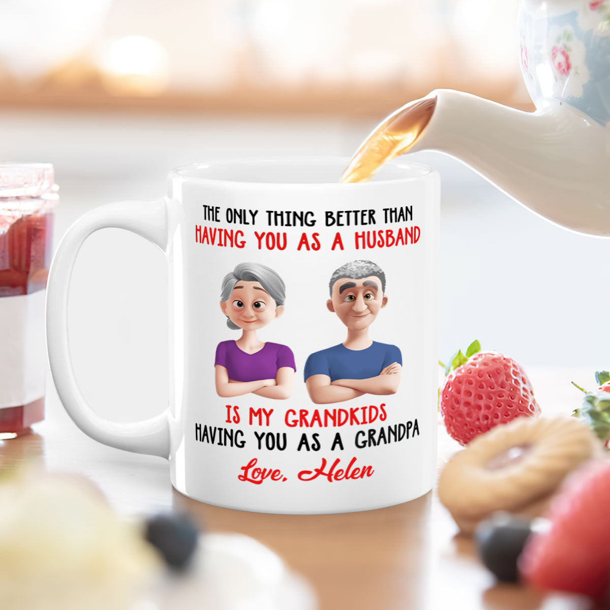 The Only Thing Better Than Having You As A Son - Personalized Ceramic Coffee Mug