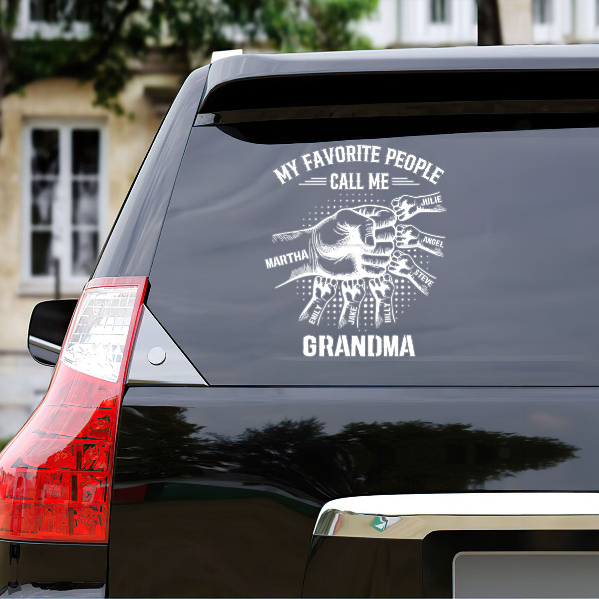 My Favorite People Call Me Grandpa - Personalized Sticker