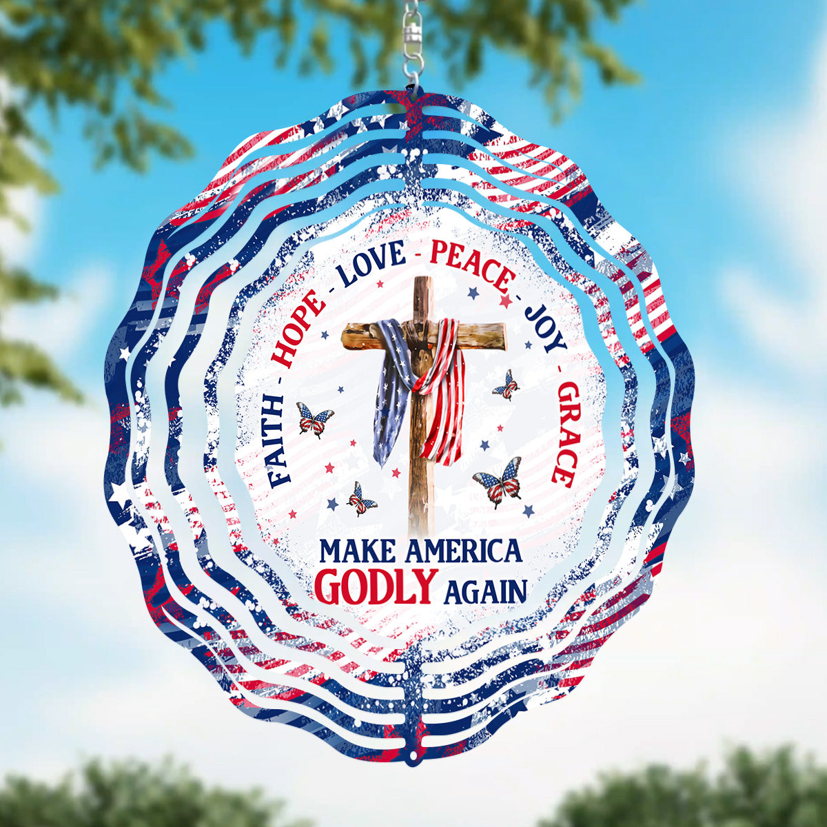 Make America Godly Again - Wind Spinners