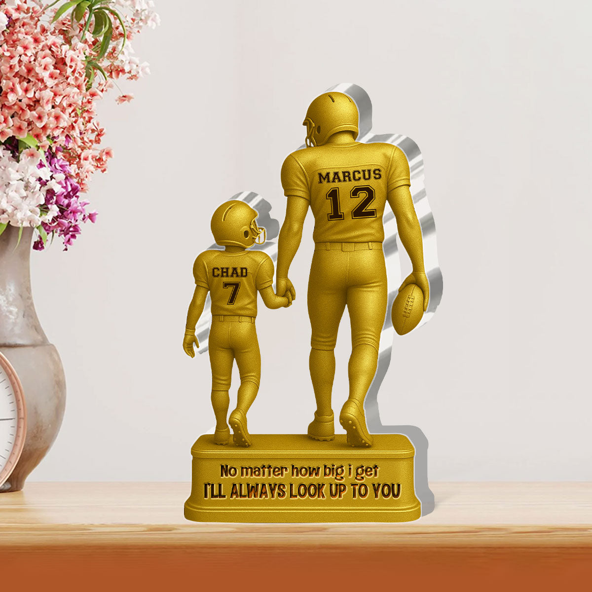 I’ll Always Look Up To You - Personalized Custom Shaped Squared Acrylic Plaque