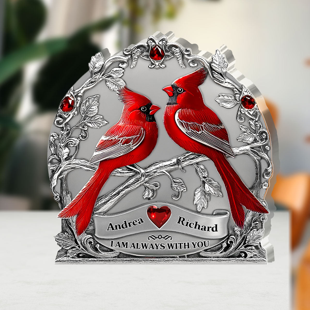 Our Radiant Journey - Personalized Custom Shaped Squared Acrylic Plaque