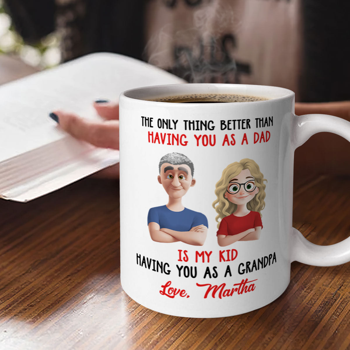 The Only Thing Better Than Having You As A Son - Personalized Ceramic Coffee Mug