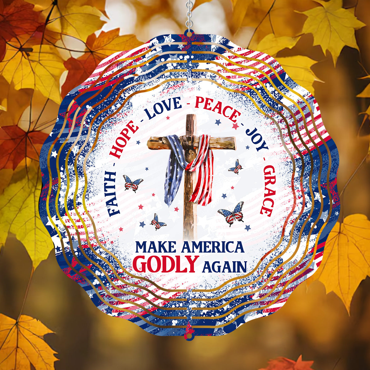Make America Godly Again - Wind Spinners