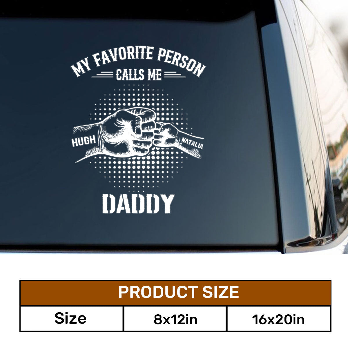 My Favorite People Call Me Grandpa - Personalized Sticker