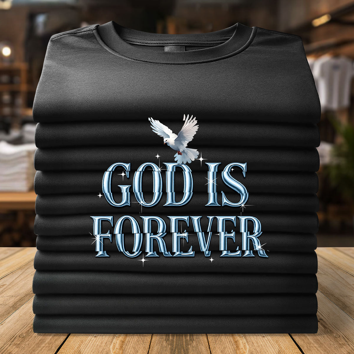 God Is Forever - 2D Unisex T-shirt