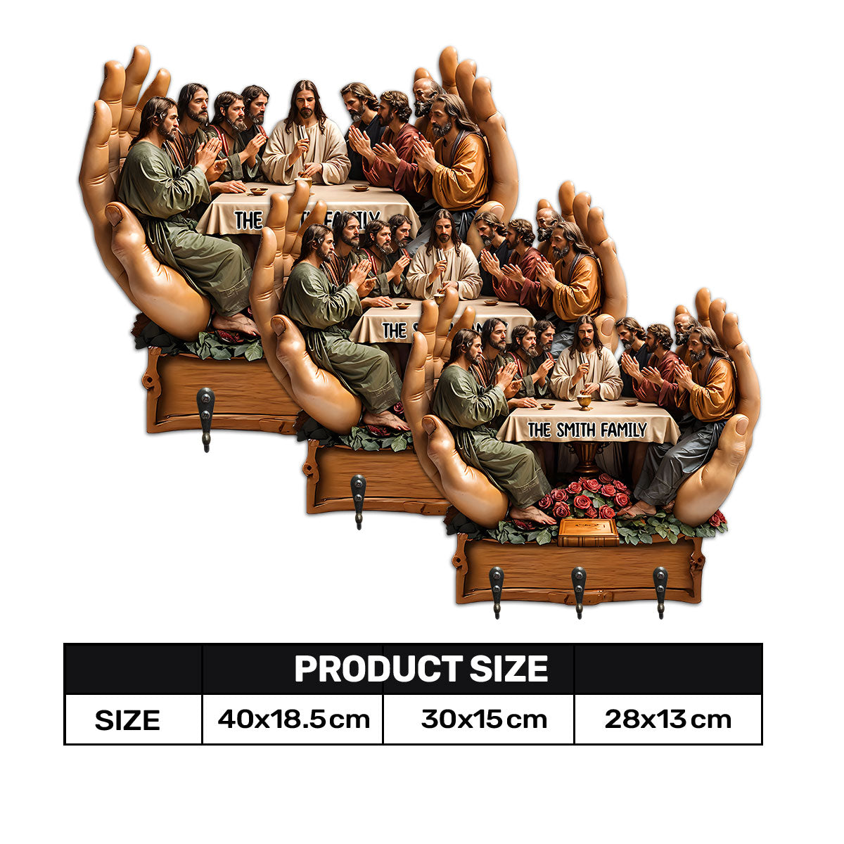 The Last Supper - Personalized Key Holder