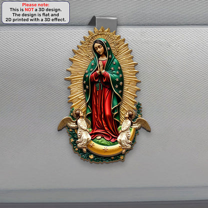 Our Lady Of Guadalupe -  Car Visor Clip