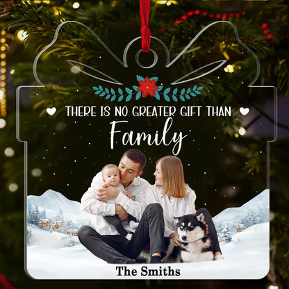 Greatest Christmas Gift Family, Bestie, Coworker - Personalized 1-Side Acrylic Ornament FCACOLETN2822M