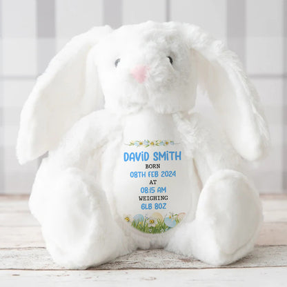 Our Greatest Blessings Of The Year - Personalized Stuffed Bunny