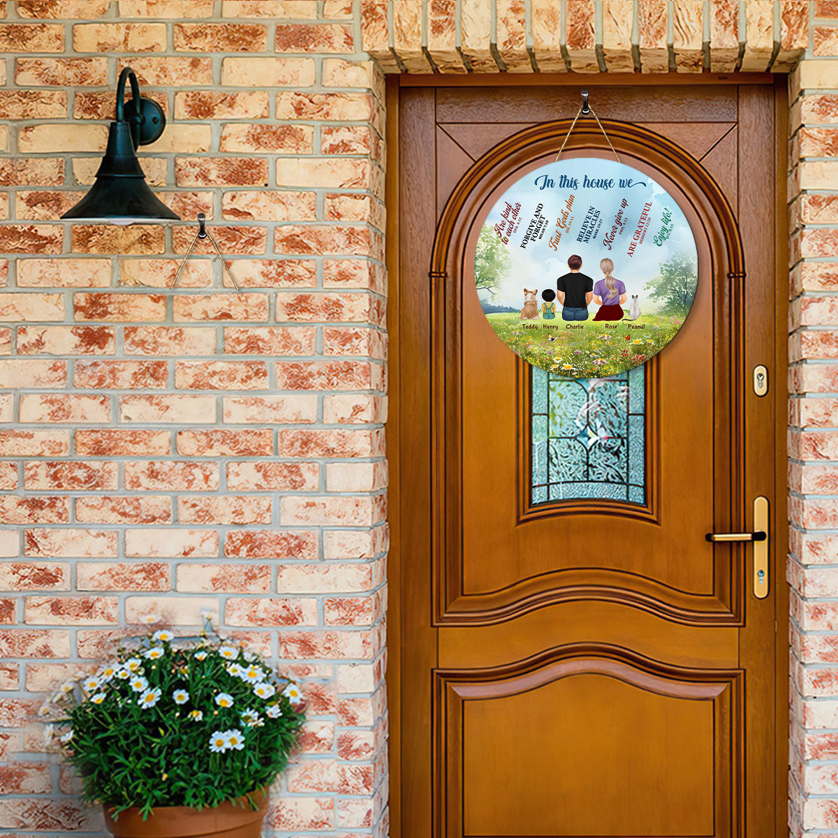In This House - Personalized Wooden Sign FCDSTM807TA