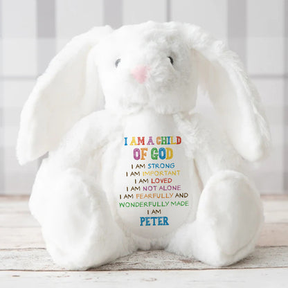 Baby Affirmations - Personalized Stuffed Bunny