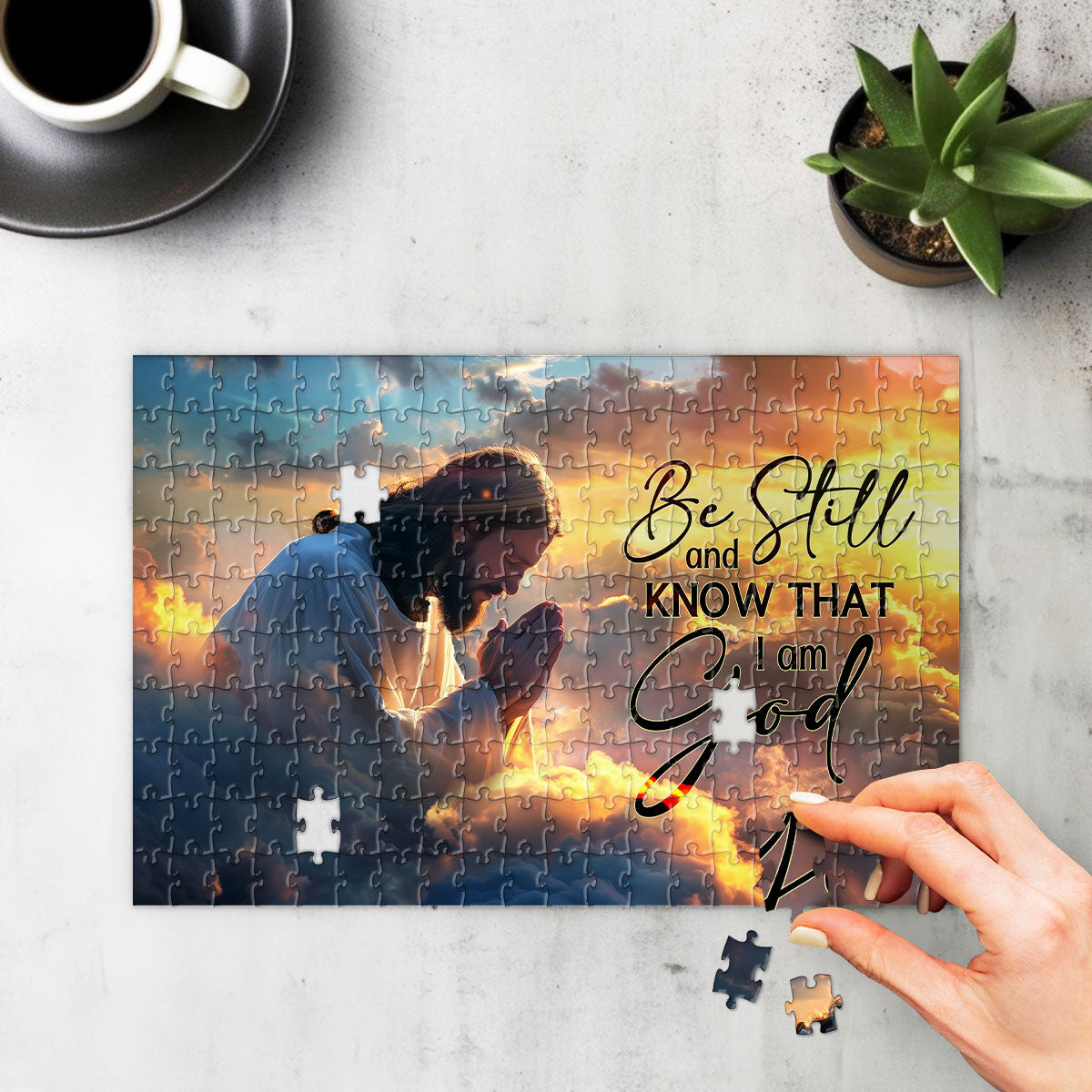 Be Still - Rectangle Jigsaw Puzzle