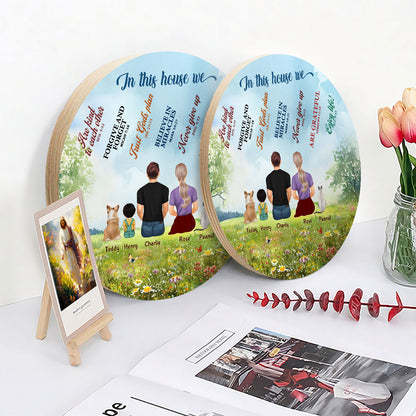 In This House - Personalized Wooden Sign FCDSTM807TA