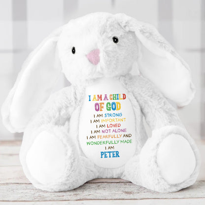 Baby Affirmations - Personalized Stuffed Bunny