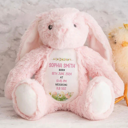 Our Greatest Blessings Of The Year - Personalized Stuffed Bunny