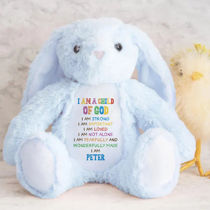 Baby Affirmations - Personalized Stuffed Bunny