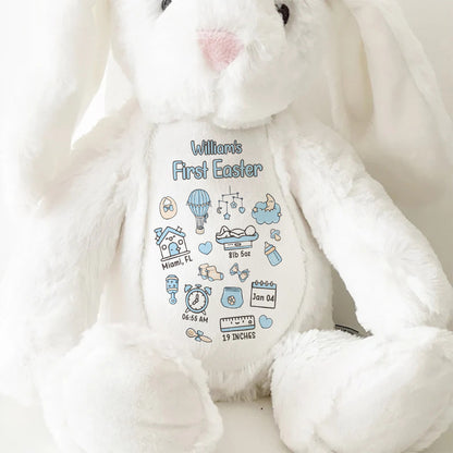 Baby First Easter - Personalized Stuffed Bunny