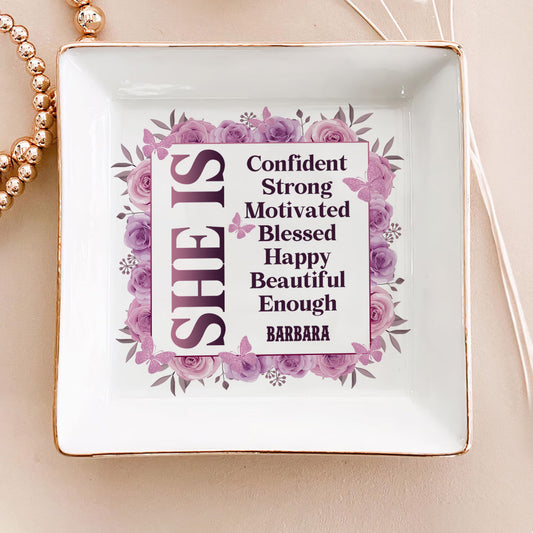 She Is - Personalized Jewelry Dish FCJDNUTN1901L