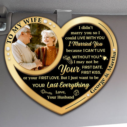Unshakable Love - Personalized Car Visor Clip