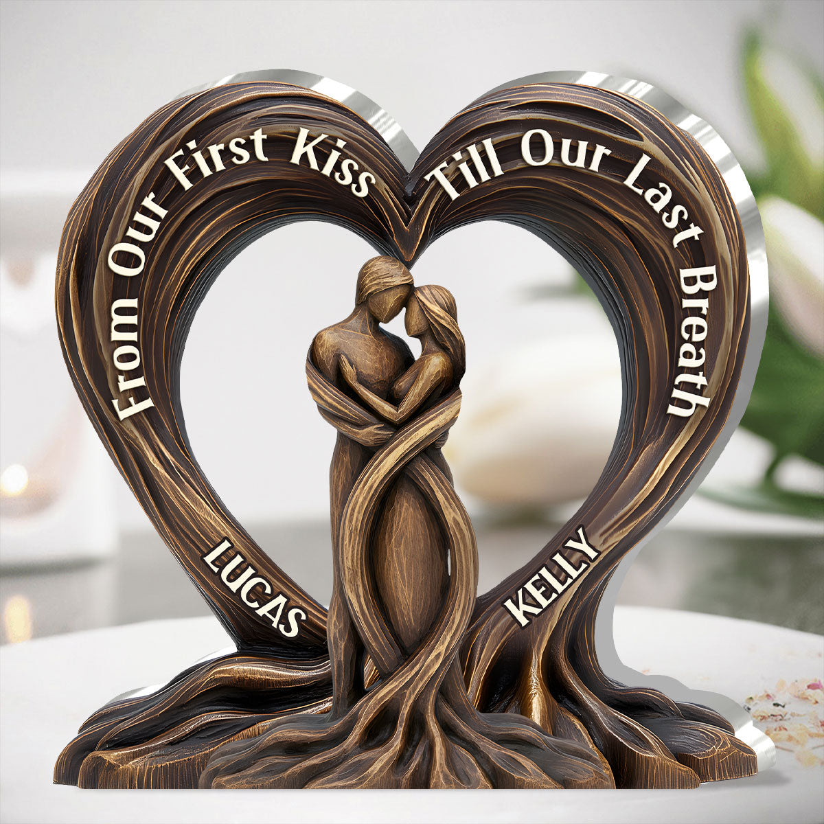 Heart Of The Trees - Personalized Custom Shaped Squared Acrylic Plaque 商品缩略图