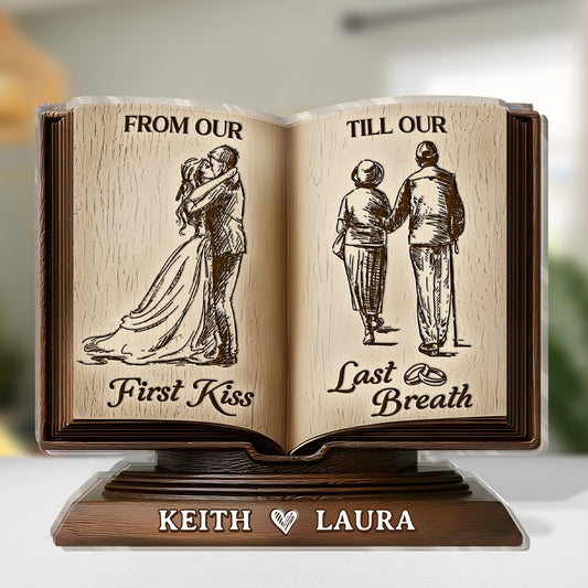 Forever Us - Personalized Custom Shaped Squared Acrylic Plaque