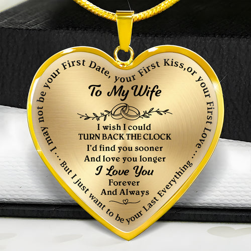 Journey Of Connection - Personalized Heart Necklace