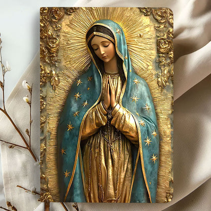 Virgin Mary - Leather Cover Notebook