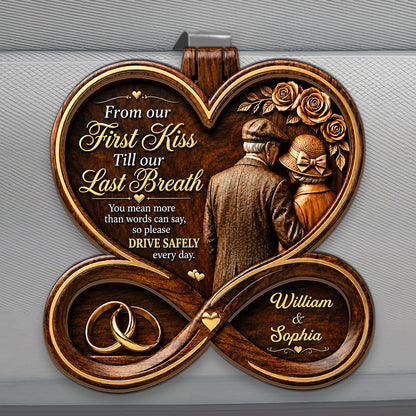Come Home Safe My Love - Personalized Car Visor Clip