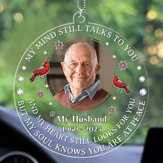 Together Beyond This Life - Personalized Car Acrylic Hanging Ornament