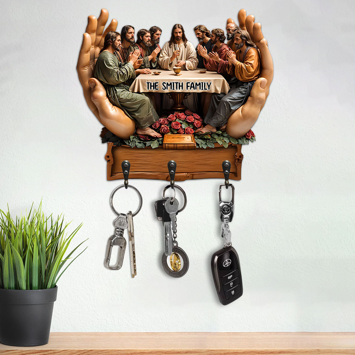 The Last Supper - Personalized Key Holder