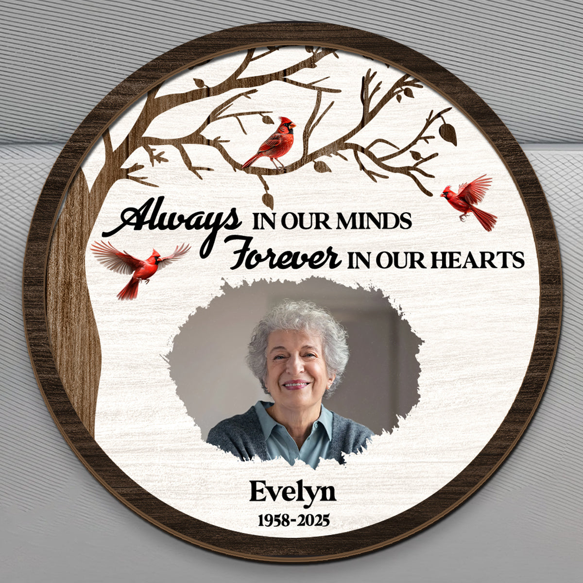 Forever In My Heart - Personalized Car Visor Clip