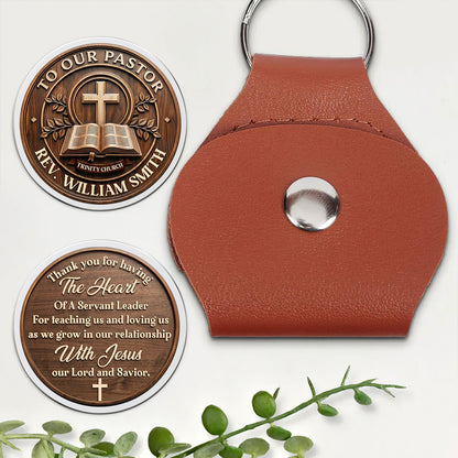 Servant Shepherd Heart Keepsake - Personalized Pocket Hug