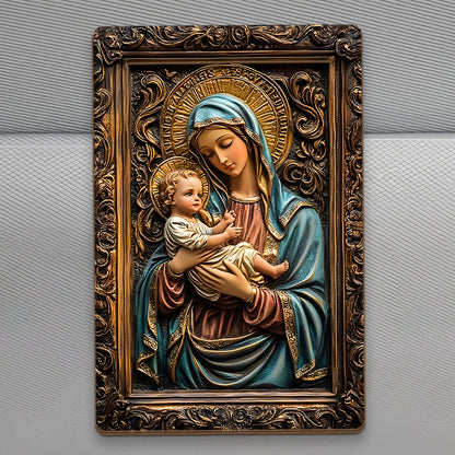 Mary & Jesus - Car Visor Clip