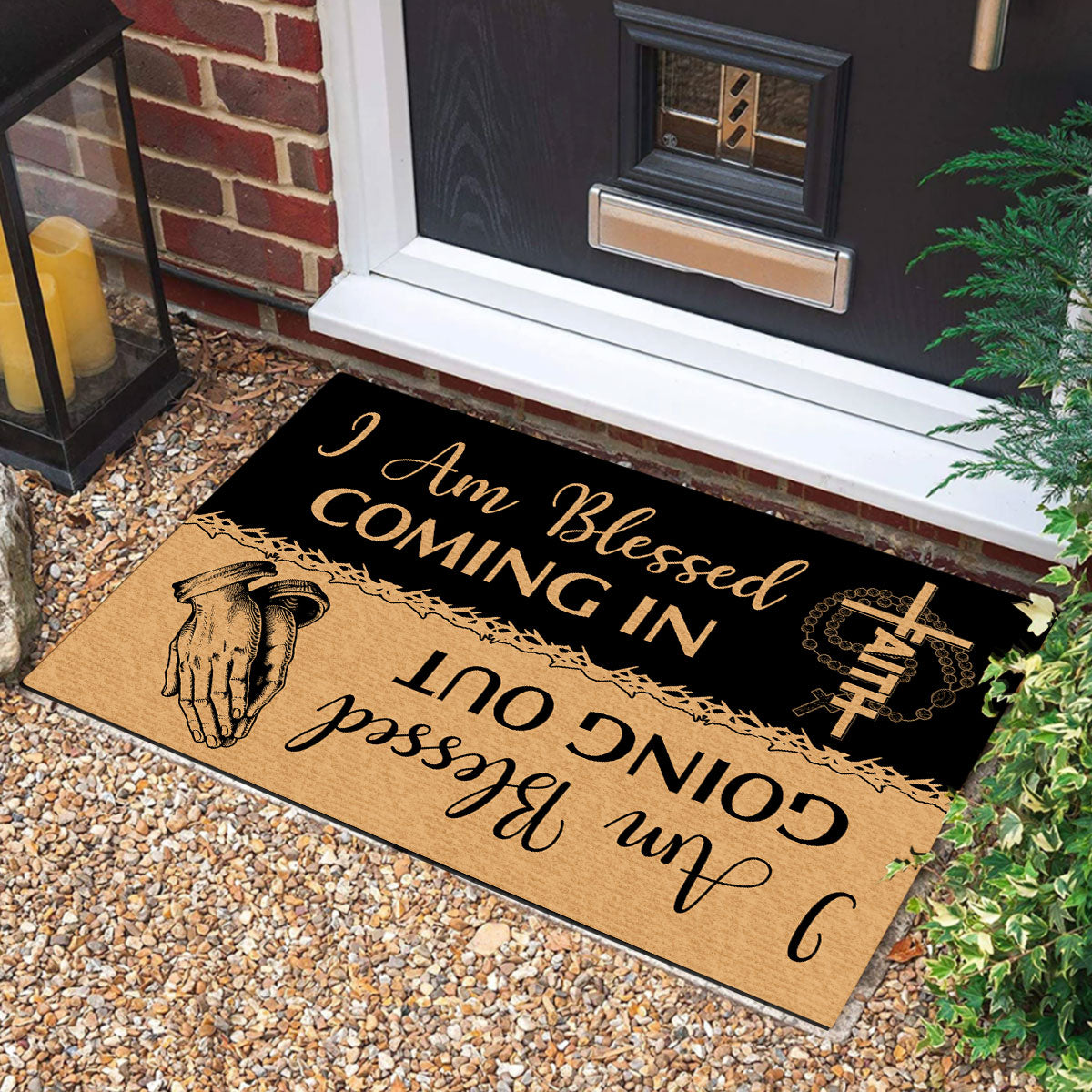 I Am Blessed Coming In - Doormat FCDMLEHA1812M