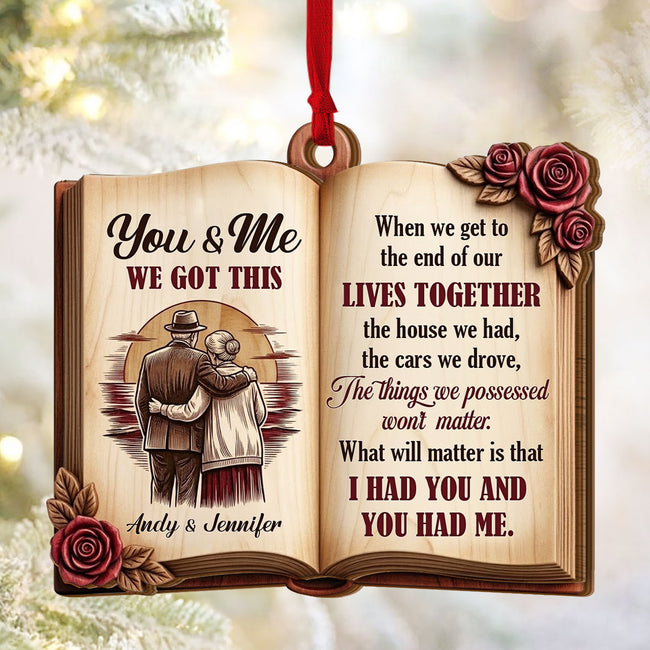 Wooden Christmas ornaments