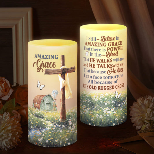 Amazing Grace - LED Candle FCLCM1031