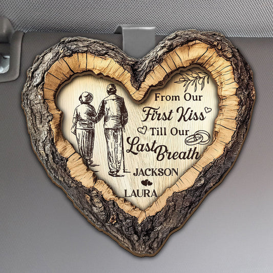 Together Until We Are Stars - Personalized Car Visor Clip