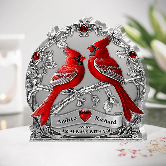 Our Radiant Journey - Personalized Custom Shaped Squared Acrylic Plaque