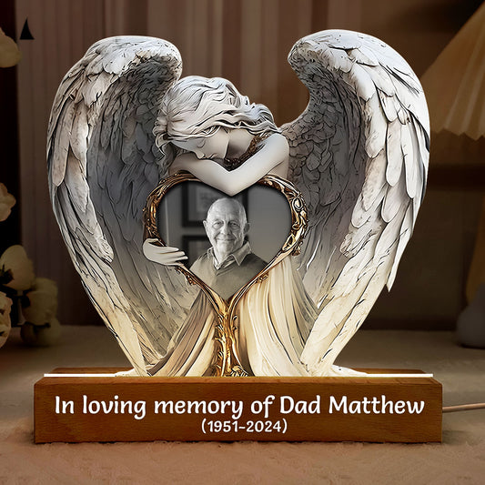 In Loving Memory - Personalized Acrylic Plaque Night Light