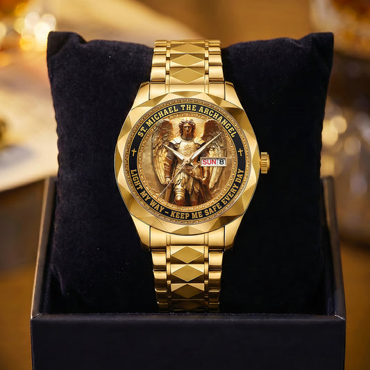 Archangel Michael Heaven’s Guardian -  Men's Wrist Watch