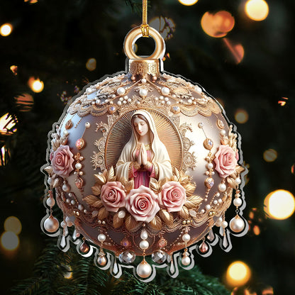 Believe - Personalized 1-Layer Acrylic Ornament
