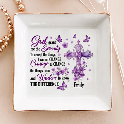 The Serenity Prayer - Personalized Jewelry Dish FCJDLETN2260TA