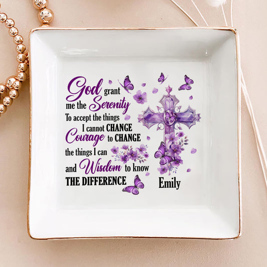 The Serenity Prayer - Personalized Jewelry Dish FCJDLETN2260TA