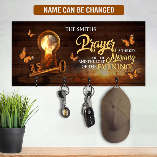 Prayer Is The Key - Personalized Key Holder FCUWKHCSLEPA1741TA