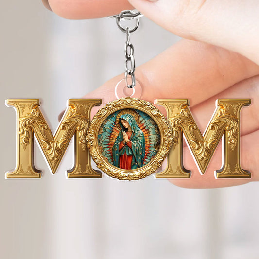 Lady Of Guadalupe Mom - Acrylic Keychain