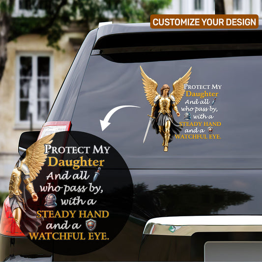 Your Guardian Angel - Personalized Sticker